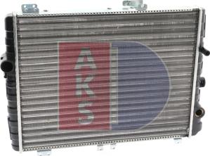 AKS Dasis 480570N - Radiator, engine cooling autospares.lv