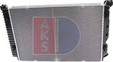 AKS Dasis 480043N - Radiator, engine cooling autospares.lv