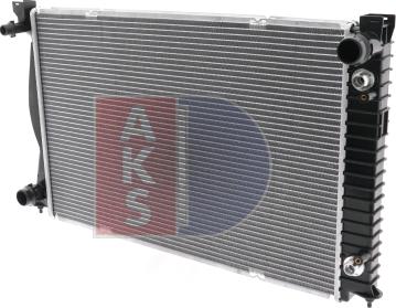 AKS Dasis 480053N - Radiator, engine cooling autospares.lv