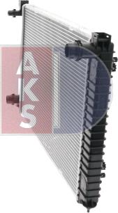 AKS Dasis 480052N - Radiator, engine cooling autospares.lv