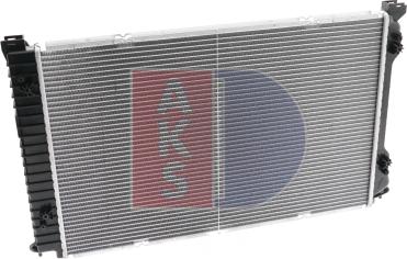 AKS Dasis 480052N - Radiator, engine cooling autospares.lv