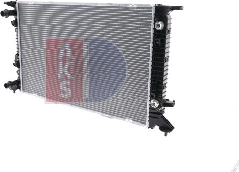AKS Dasis 480057N - Radiator, engine cooling autospares.lv