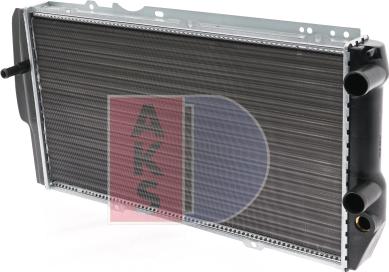 AKS Dasis 480060N - Radiator, engine cooling autospares.lv