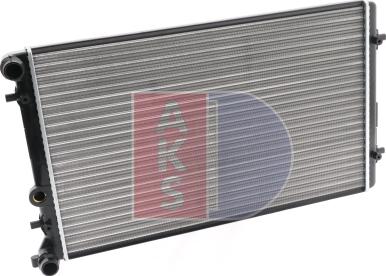 AKS Dasis 480019N - Radiator, engine cooling autospares.lv