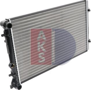 AKS Dasis 480019N - Radiator, engine cooling autospares.lv