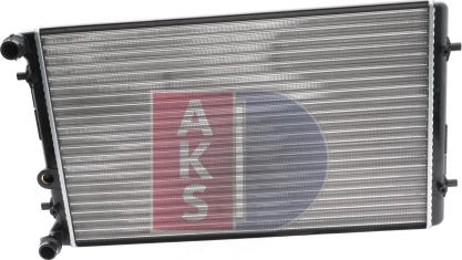 AKS Dasis 480019N - Radiator, engine cooling autospares.lv