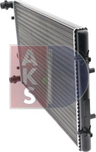 AKS Dasis 480019N - Radiator, engine cooling autospares.lv