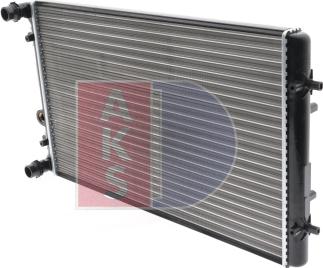 AKS Dasis 480019N - Radiator, engine cooling autospares.lv