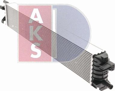 AKS Dasis 480084N - Low Temperature Cooler, intercooler autospares.lv