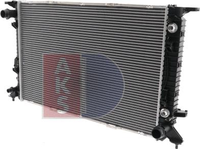 AKS Dasis 480021N - Radiator, engine cooling autospares.lv