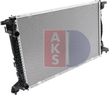 AKS Dasis 480102N - Radiator, engine cooling autospares.lv