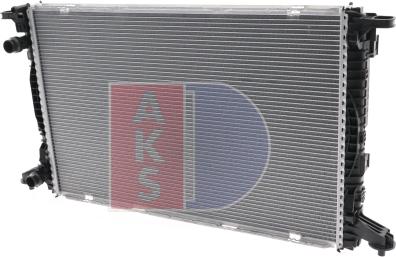 AKS Dasis 480102N - Radiator, engine cooling autospares.lv