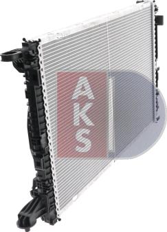 AKS Dasis 480102N - Radiator, engine cooling autospares.lv