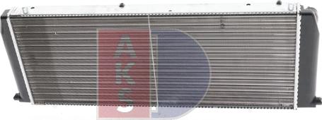 AKS Dasis 480710N - Radiator, engine cooling autospares.lv