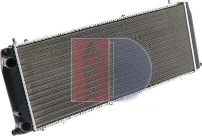 AKS Dasis 480710N - Radiator, engine cooling autospares.lv