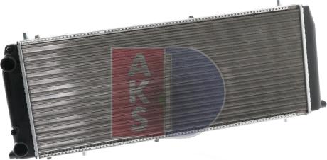 AKS Dasis 480710N - Radiator, engine cooling autospares.lv