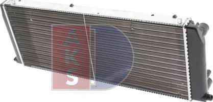 AKS Dasis 480710N - Radiator, engine cooling autospares.lv