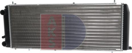 AKS Dasis 480710N - Radiator, engine cooling autospares.lv