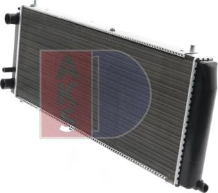 AKS Dasis 480710N - Radiator, engine cooling autospares.lv