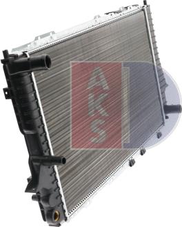 AKS Dasis 481140N - Radiator, engine cooling autospares.lv