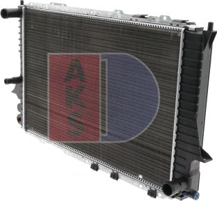 AKS Dasis 481140N - Radiator, engine cooling autospares.lv