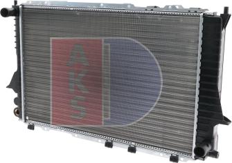 AKS Dasis 481160N - Radiator, engine cooling autospares.lv