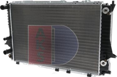 AKS Dasis 481180N - Radiator, engine cooling autospares.lv