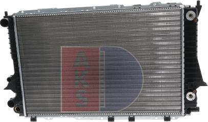 AKS Dasis 481180N - Radiator, engine cooling autospares.lv