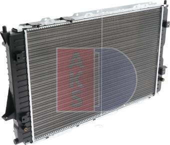 AKS Dasis 481180N - Radiator, engine cooling autospares.lv