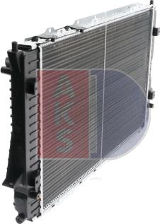 AKS Dasis 481180N - Radiator, engine cooling autospares.lv