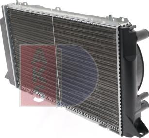 AKS Dasis 481390N - Radiator, engine cooling autospares.lv