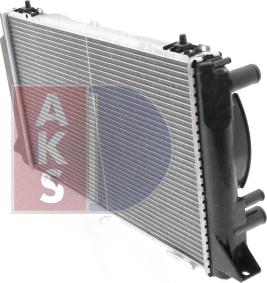 AKS Dasis 481380N - Radiator, engine cooling autospares.lv