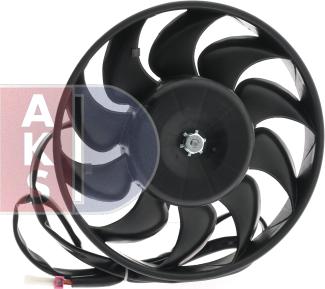 AKS Dasis 488040N - Fan, radiator autospares.lv