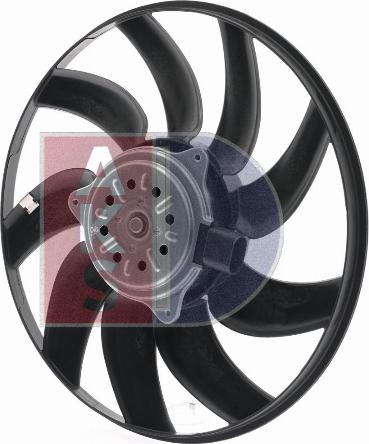 AKS Dasis 488018N - Fan, radiator autospares.lv