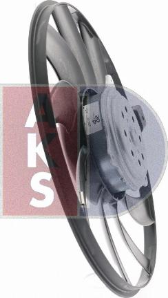 AKS Dasis 488018N - Fan, radiator autospares.lv