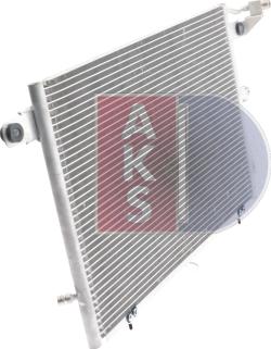 AKS Dasis 482000N - Condenser, air conditioning autospares.lv