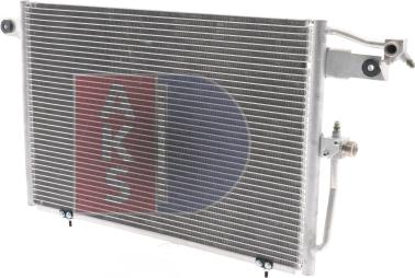 AKS Dasis 482000N - Condenser, air conditioning autospares.lv