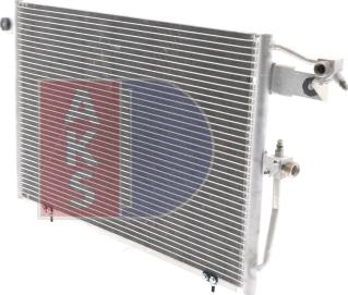 AKS Dasis 482000N - Condenser, air conditioning autospares.lv