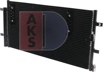 AKS Dasis 482018N - Condenser, air conditioning autospares.lv
