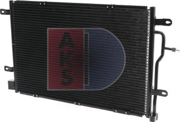 AKS Dasis 482013N - Condenser, air conditioning autospares.lv