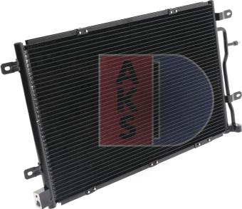 AKS Dasis 482013N - Condenser, air conditioning autospares.lv