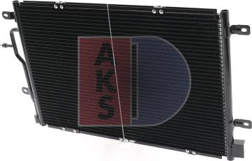 AKS Dasis 482013N - Condenser, air conditioning autospares.lv