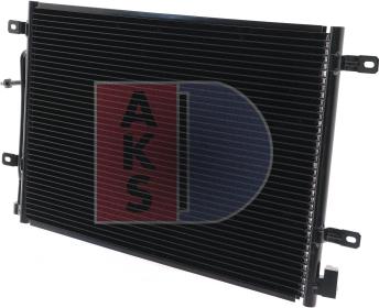 AKS Dasis 482017N - Condenser, air conditioning autospares.lv