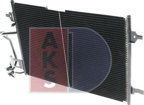 AKS Dasis 482020N - Condenser, air conditioning autospares.lv