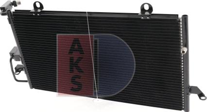 AKS Dasis 482070N - Condenser, air conditioning autospares.lv