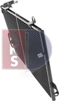 AKS Dasis 482070N - Condenser, air conditioning autospares.lv