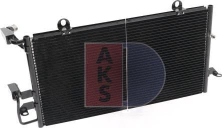 AKS Dasis 482070N - Condenser, air conditioning autospares.lv