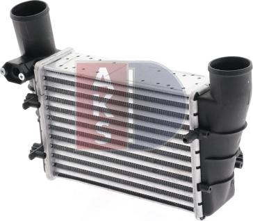 AKS Dasis 487040N - Intercooler, charger autospares.lv