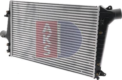 AKS Dasis 487060N - Intercooler, charger autospares.lv