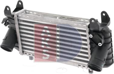 AKS Dasis 487002N - Intercooler, charger autospares.lv